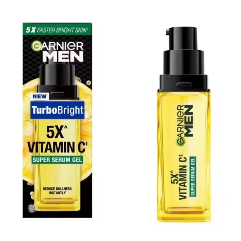 

Thailand Garnier Men's Spot Correcting Essence 5X VC Super Serum 30ml Gel Whitening Brightening Moisturie Hydration Skin Care