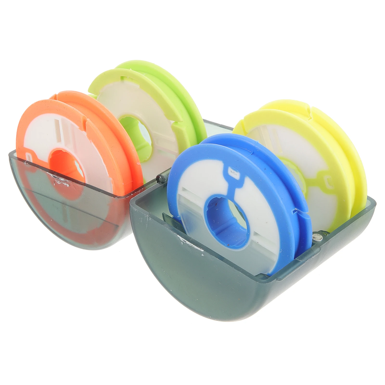 

Fishing Line Storage Box 4 Layers Spool Organizer Color Freshwater Saltwater Accessories Winder Tool Reel Holder