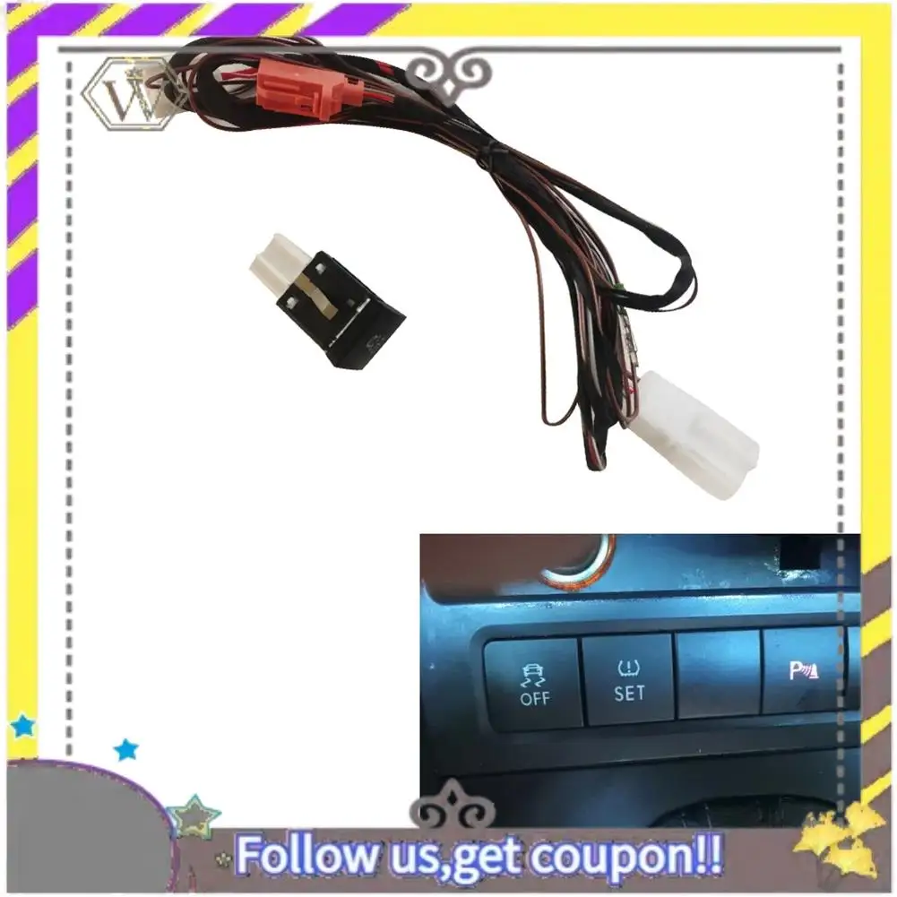 

L38A-Car Electronic Stability Program ESP OFF Anti Skid Switch ABS Button Cable For VW Golf 6 Jetta MK5 MK6 1KD 927 117 1KD92711