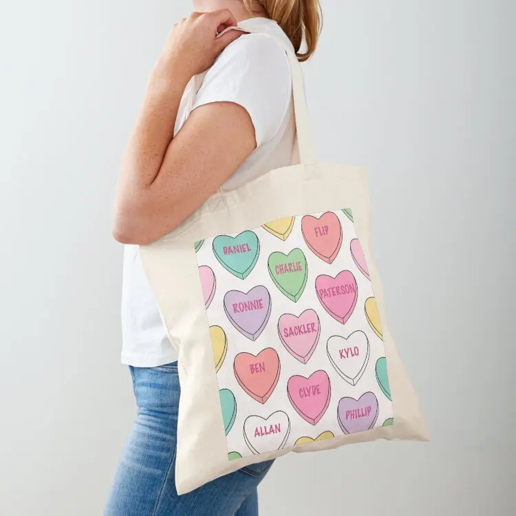 

Adam Hearts Tote Bag cute pouch bag canvas bags eco pack hand bag ladies