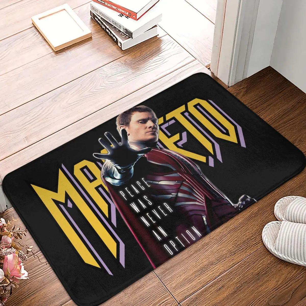 Power Kitchen Non-Slip Carpet Magneto Marvel Bedroom Mat Entrance Door Doormat Floor Decor Rug