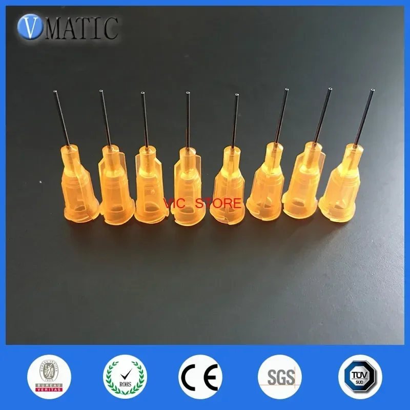 

Бесплатная доставка, 23 г насадки для дозирования Te Premier, длина трубки 0,5 дюйма 1/2 дюйма, 100 шт., иглы для дозирования клея