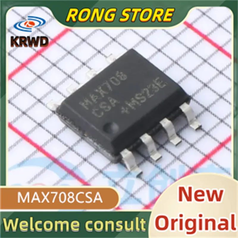10PCS MAX708CSA New and Original MAX708CS MAX708C MAX708 MAX708CSA+