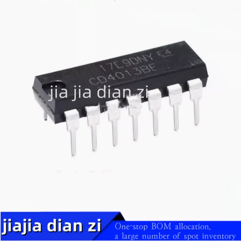 5pcs/lot CD4013BE CD4013 Inline DIP-14 ic chips in stock