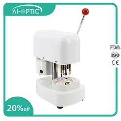 Pattern Drilling Machine Gaung Lens Driller with Plastic Body Optician Instrument for Shop TM-100