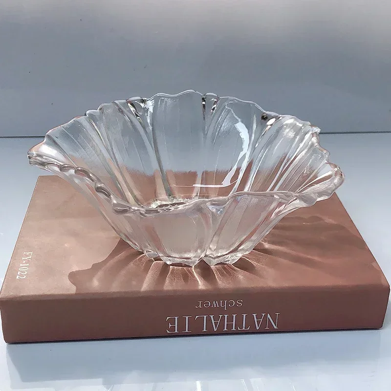 New Arrival Crystal Fruit Plate, European Modern Dish Set, Creative Living Room Snack Tray, Stylish Home Decor 114 view 4
