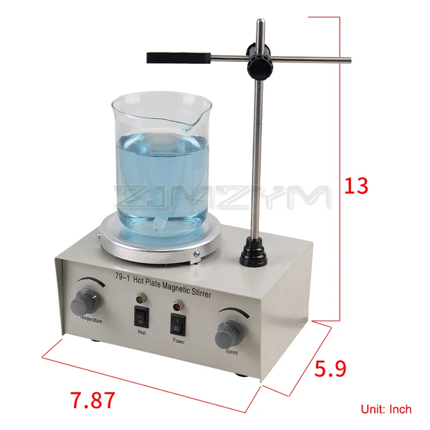 110/220V Heating Magnetic Stirrer 79-1 Lab Heating Dual Control Mixer For Stirring 250W 1000ml Hot Plate Magnetic Stirrer Mixer