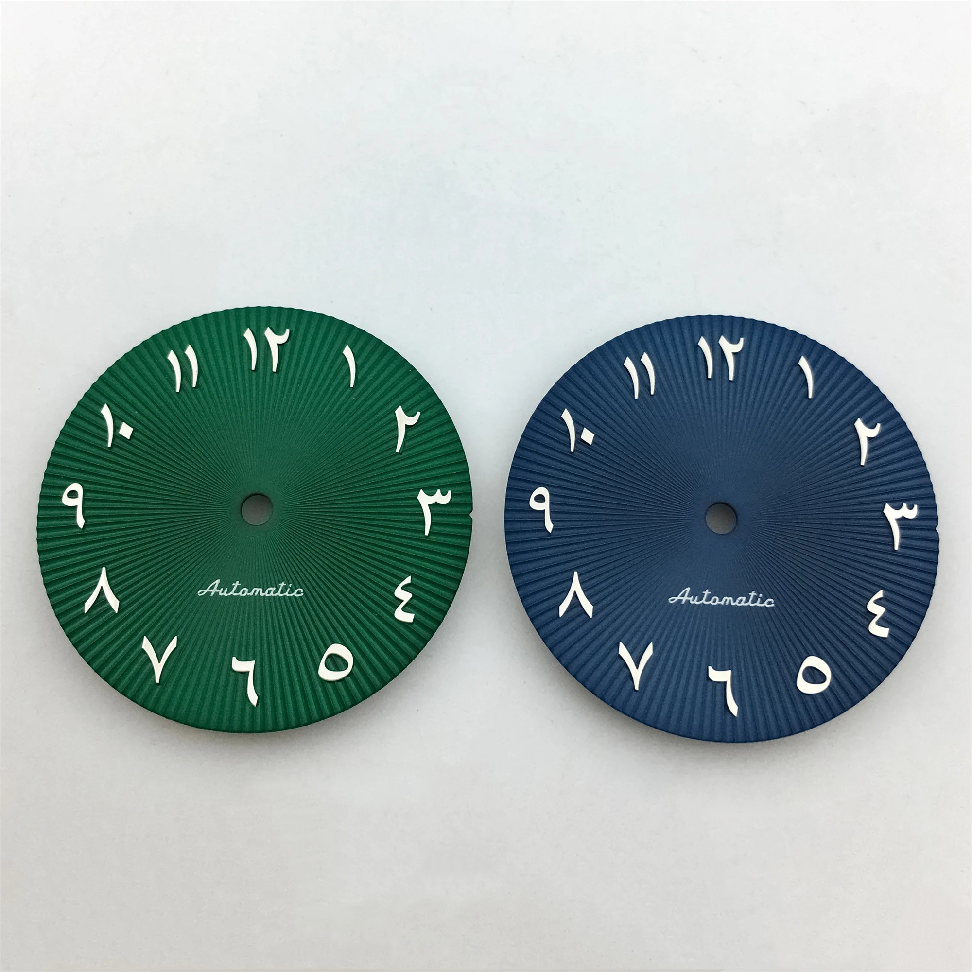 28.8mm Arabic Numerals Watch Dial Blue Black Pink Green White Dial Fit NH35 NH36 ETA2836 2824 PT5000 Miyota DG Movement