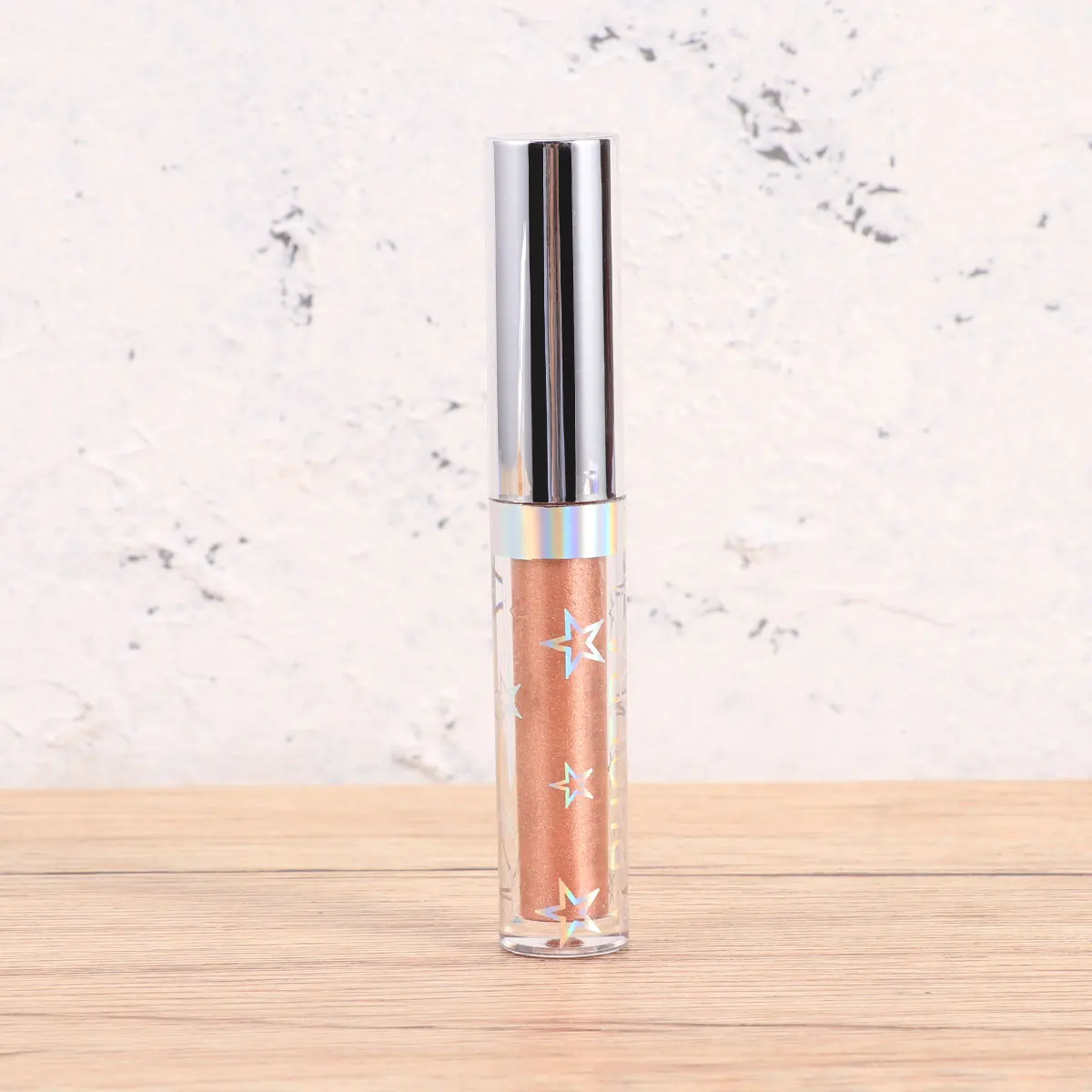 

Pearlescent Eye Shadow Rose Gold Glitter Women Makeup Long Lasting Water Based Eyeshadow Powder Portable Size Comfortable Touch