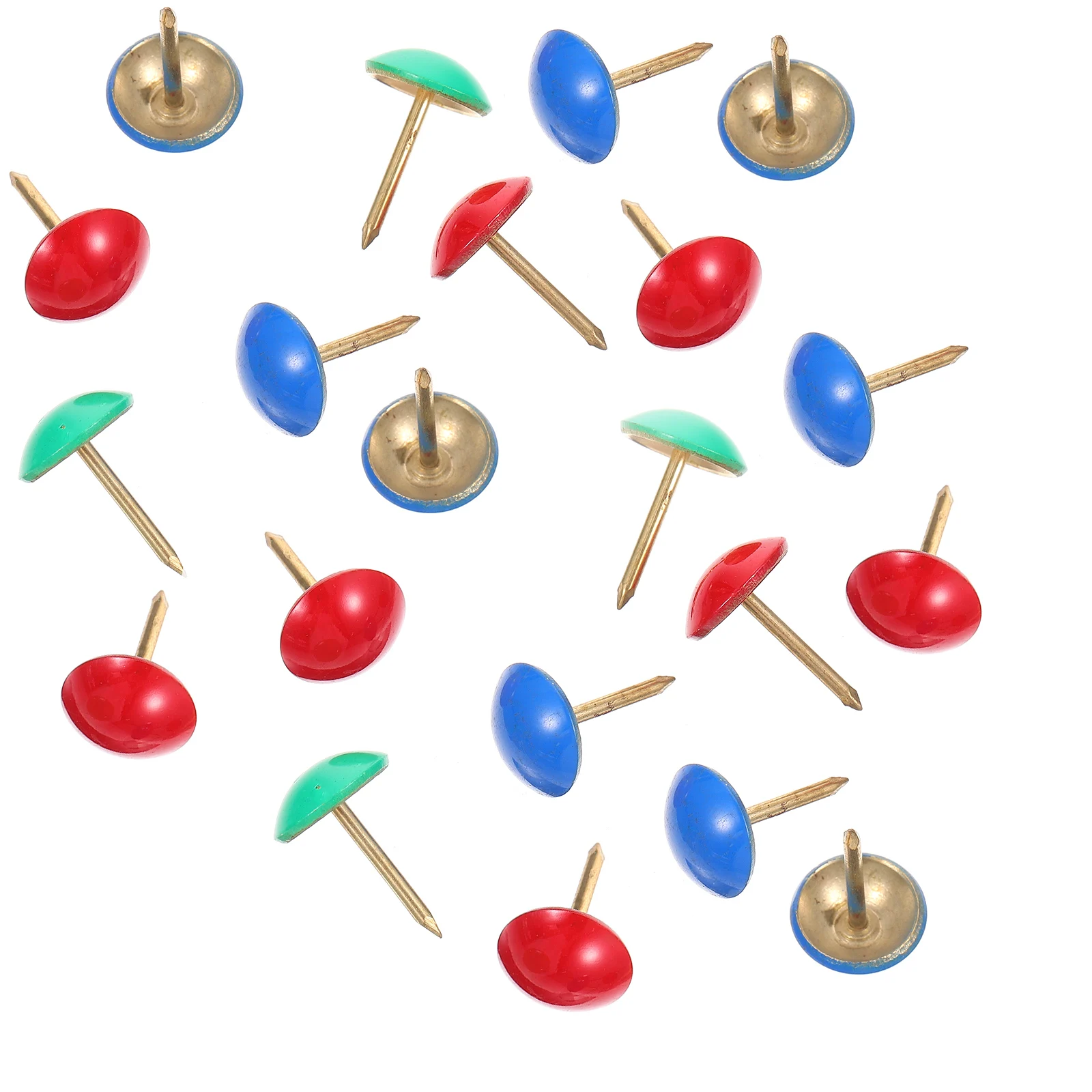 

60pcs Decorative Iron Upholstery Tacks Furniture Nails Bed Wall Crafts Supplies Thumbtacks Fix Maps Photos