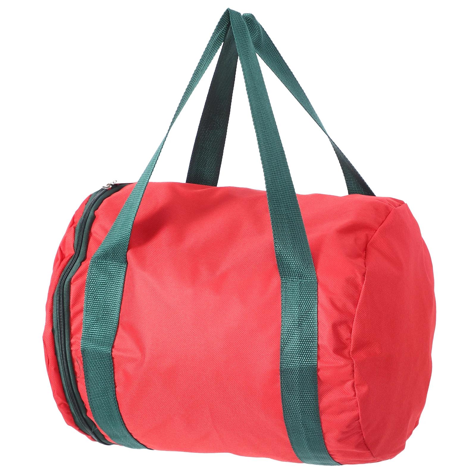 حقيبة تخزين أضواء العطلات قماش أكسفورد ممتاز مقاوم للماء والغبار وخفيف الوزن ومحمول مع مقابض معززة لعيد الميلاد #5