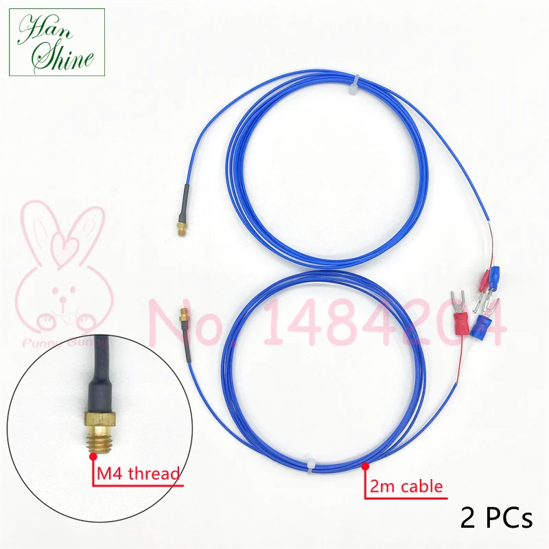 Sonde Haute Précision K Type M6 Sonde à Vis Thermocouple De Type K Capteur De Température Avec Compatible Instruments Affichage
