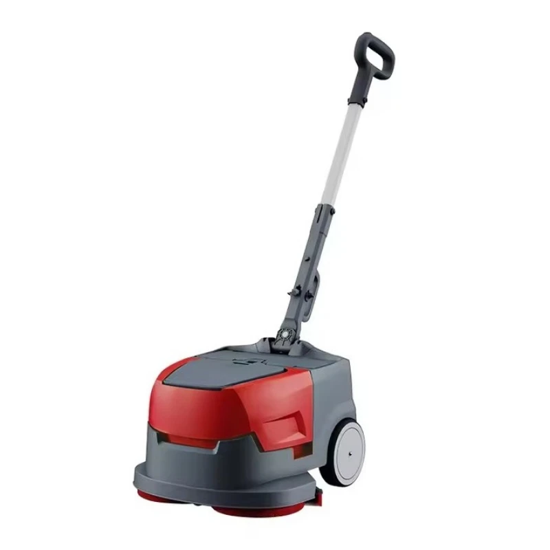 

Electric commercial tile marble mop automatic small handheld 360 degree floor scrubber
