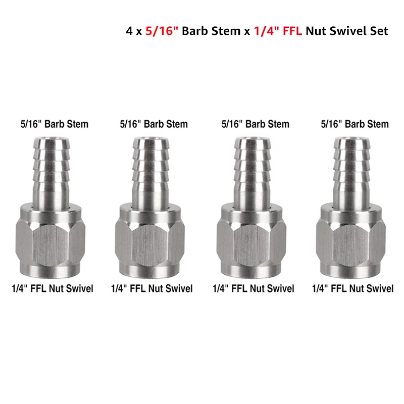 Homebrew Swivel Nut, 5/16