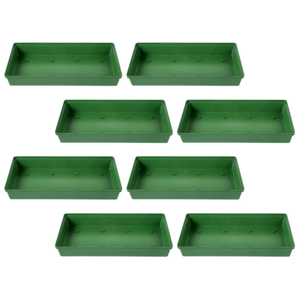 Bandejas de fijación para arreglos florales, Base de espuma de plástico para barro Floral, sujeción segura, fácil instalación, solución de exhibición elegante, 8 Uds.