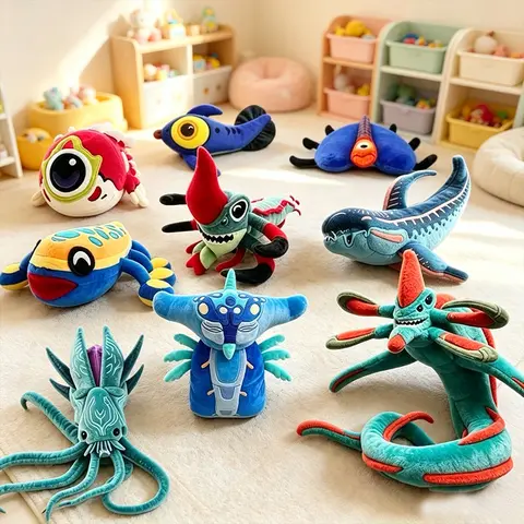 2026New Product Subnautica Plush Deep Sea Descent Stuffed Toy Game Merchandise Plush Toy Gift