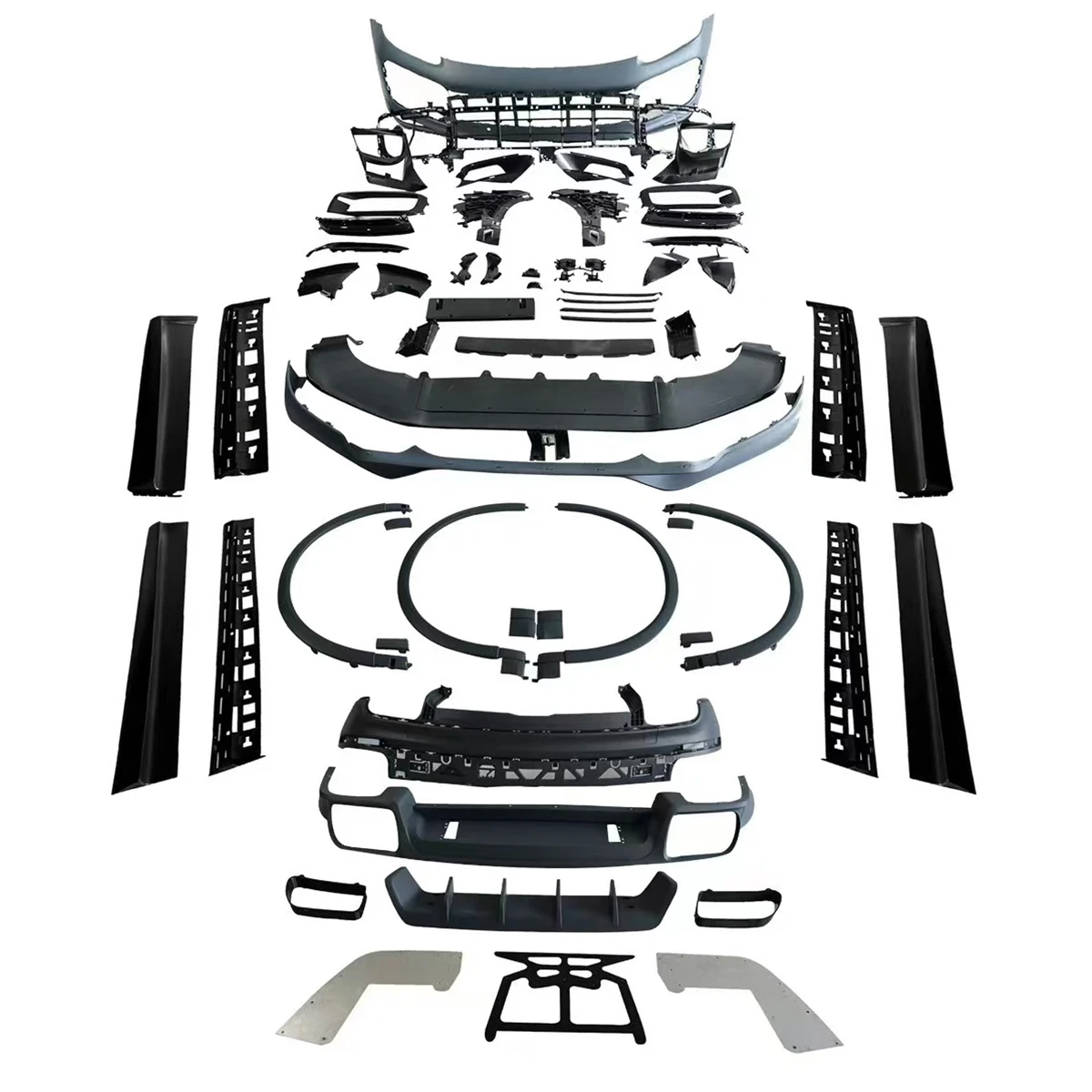 

Body kit for Porsches Cayenne 9Y0.1 2018-2023 upgrade to Turbos appearance with tkt parts