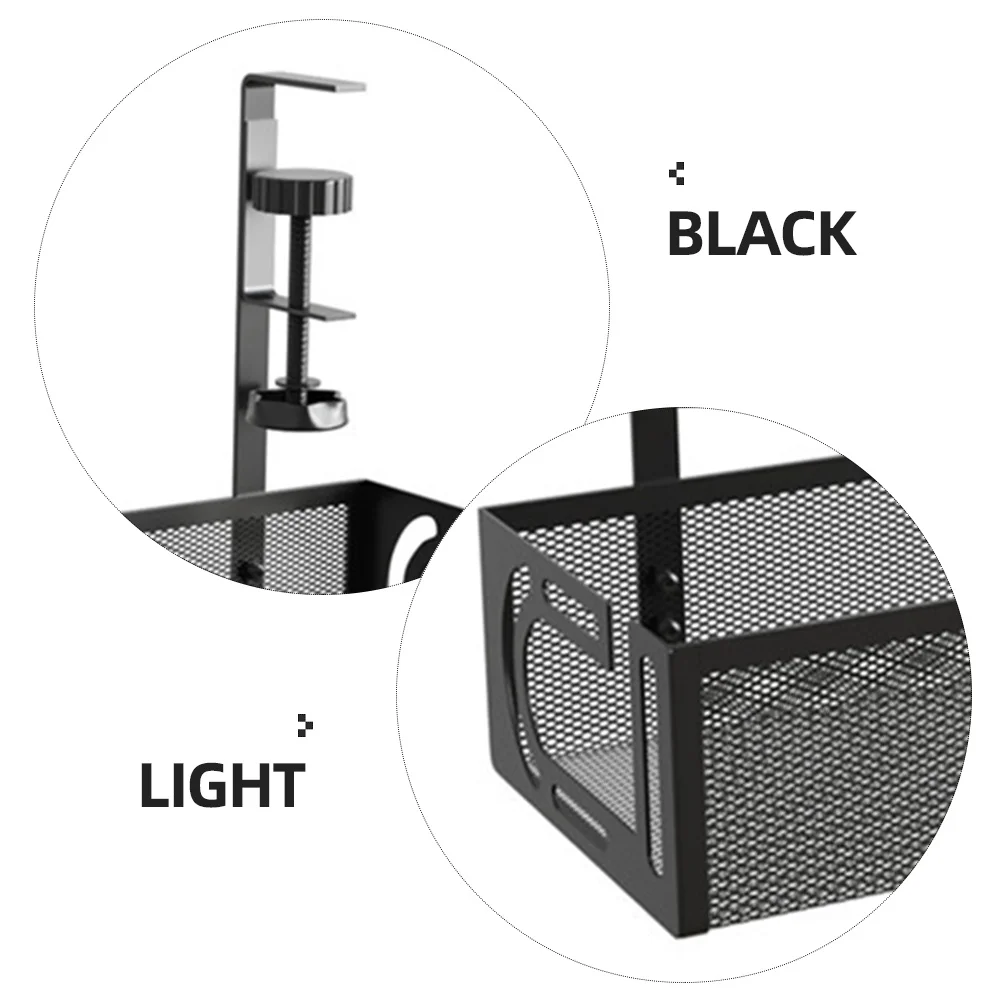

Under Desk Cable Management Tray Under Desk Cable Organizer Desktop Managment under Iron for Office Tidy Wire Management