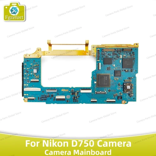 Placa base Original para cámara D750, placa base MCU PCB para Nikon D750, pieza de reparación para cámara Dslr