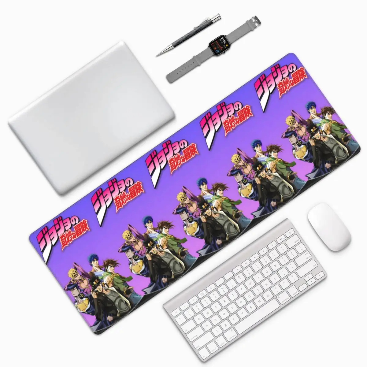 Jojo Bizarre Adventure Anime Cartoon Large Mouse Pad Computer Keyboard Mouse Mat Gamer PC Laptop Desk Mat Table Mats