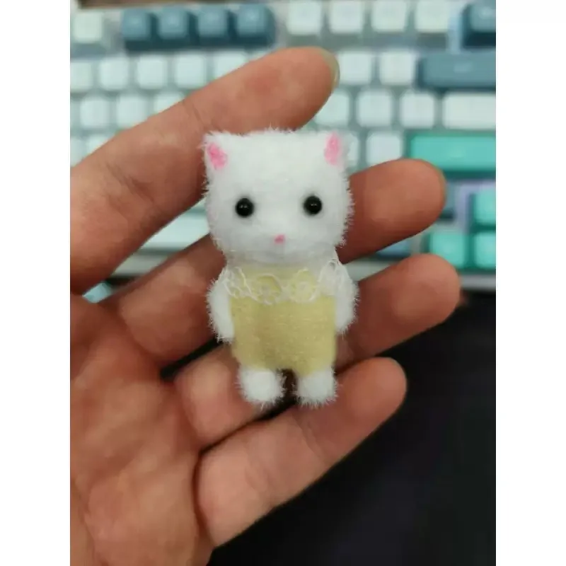 シミュレーション森のウサギの家族 DIY プレイセットミニウサギクマフィギュアおもちゃ人形キッズギフト