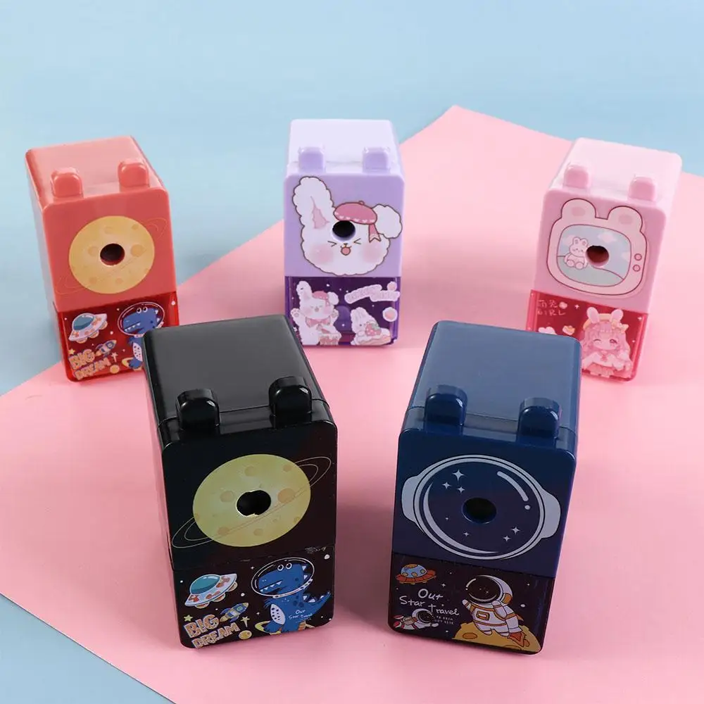 Automatically Enters Lead Hand Crank Pencil Sharpener Sketching Writing Mechanical Pencil Cutter Drawing Pencil Sharping Tools