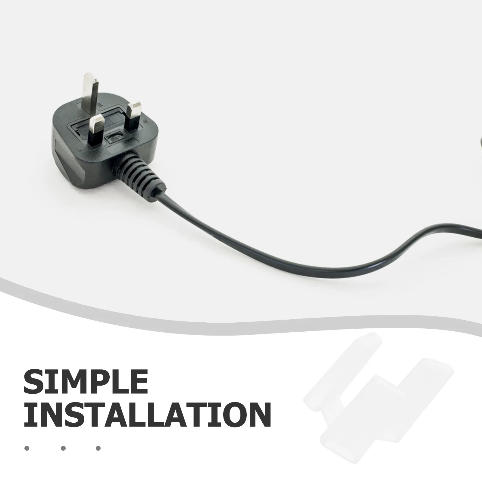 100 قطعة دبوس التوصيل الغطاء الواقي مقبس بلاستيكي يغطي سلامة الطفل منفذ المقابس 3 الشق برهان للمنزل مكتب فندق