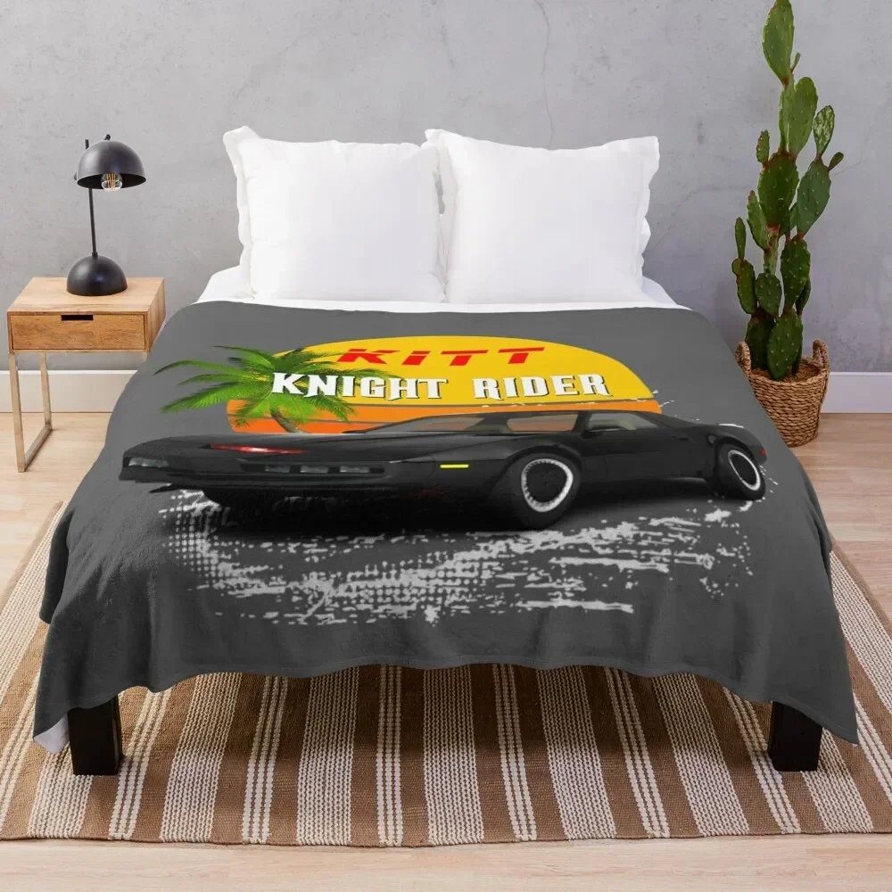 

K2000 knight rider Throw Blanket Beach Blankets Sofas Of Decoration Furry Luxury Throw Blankets