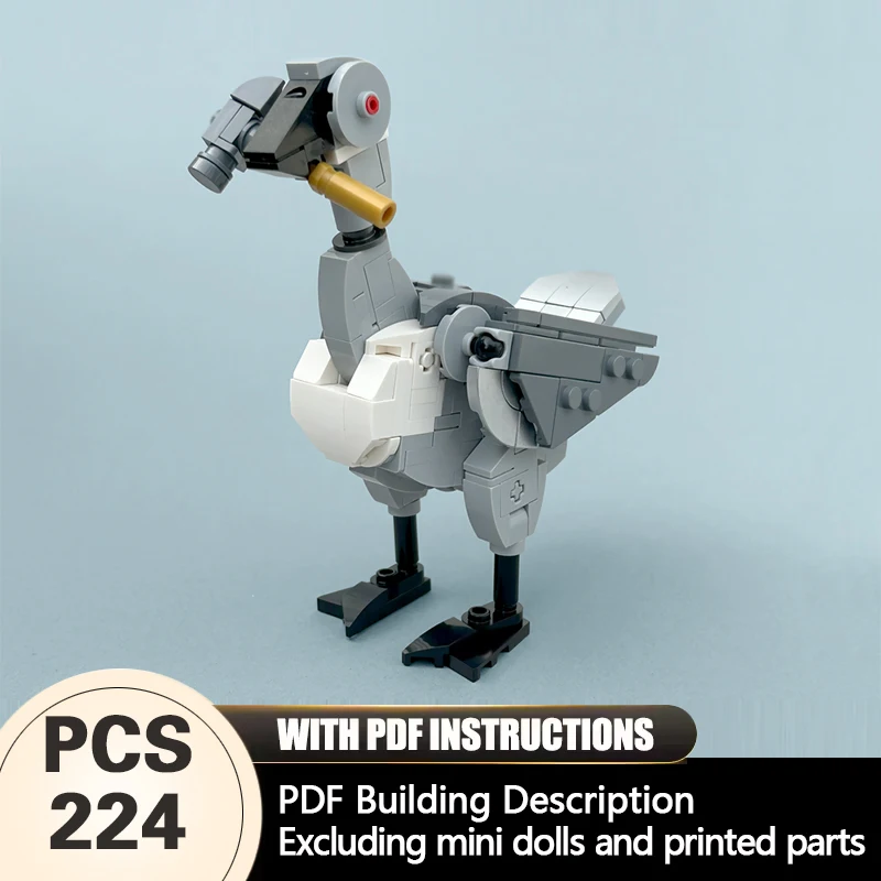 

Creators Animal Series Model MOC Building Bricks Dodo Modular Technology Gifts Holiday Assemble Children Toys Suit