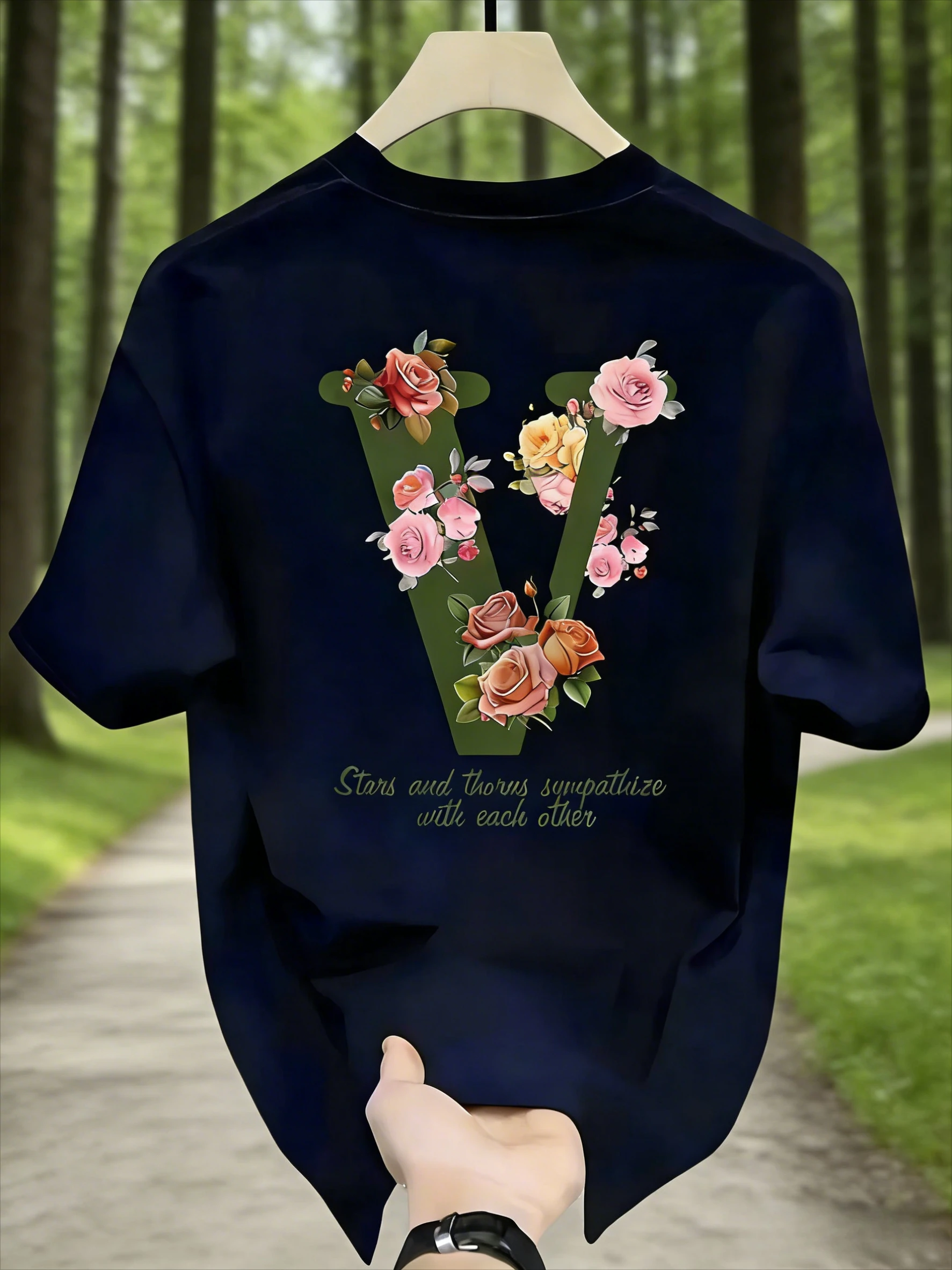 

Футболка унисекс из чистого хлопка, свободного кроя, в винтажном американском стиле, с коротким рукавом, коллекция Весна/Лето 2026