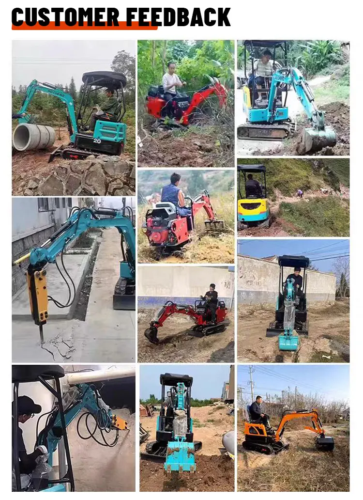 Mini-Bagger 2 Tonnen Kompakter Hydraulischer Raupenbagger OEM ODM Fabrik Großhandel für Händler und Vermietungsunternehmen – Detail 7