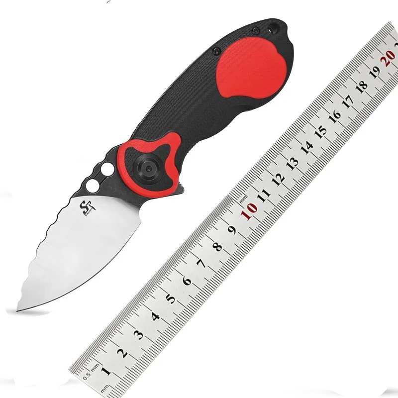 

Sitivien ST161 Pocket Folding Knife DC53 Blade G10 Handle Knives Camping Hunting Survival Tactical Outdoor Utility EDC Tools