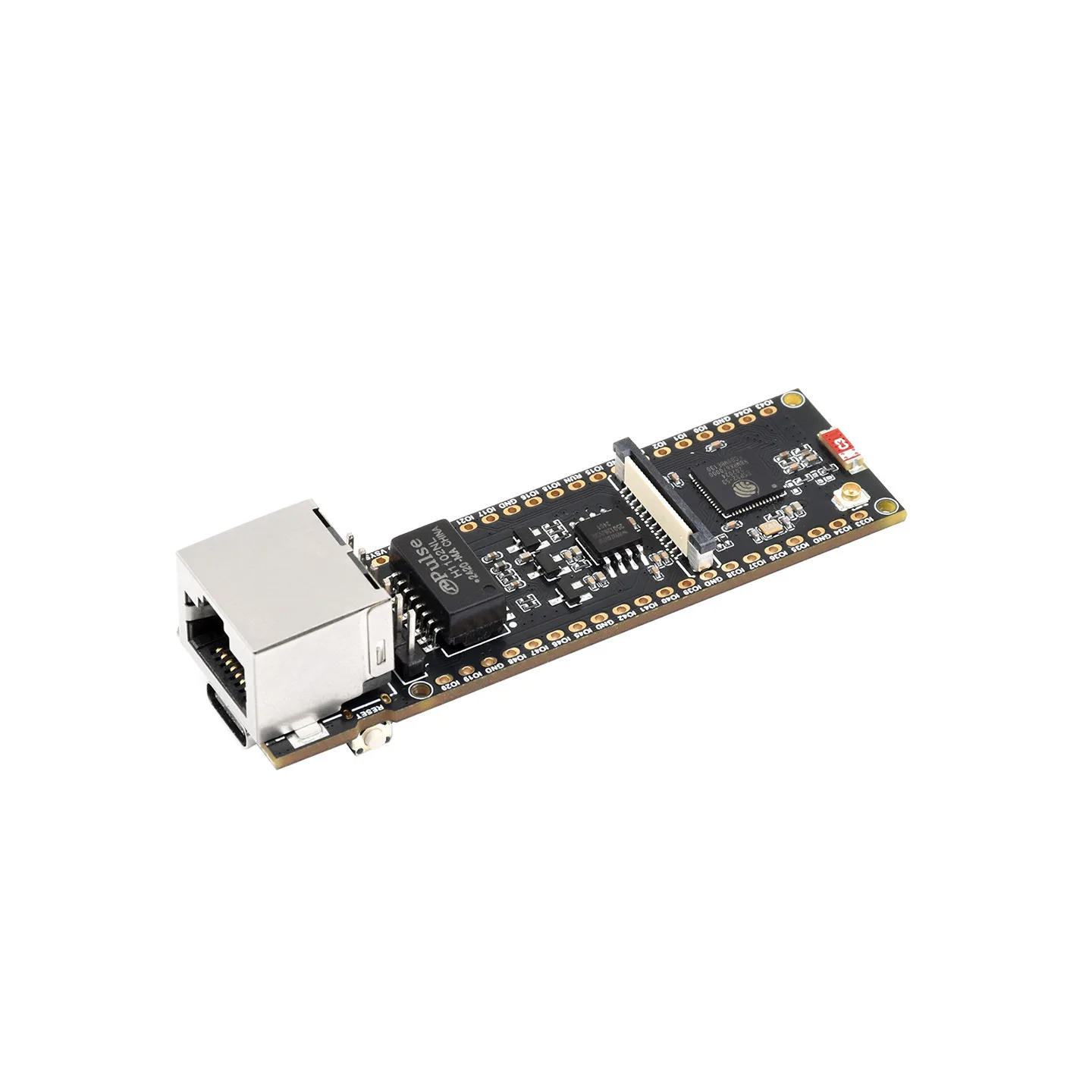Waveshare ESP32-S3 Ethernet Development Board, Dual-Core with PoE, Wi-Fi & Bluetooth Support