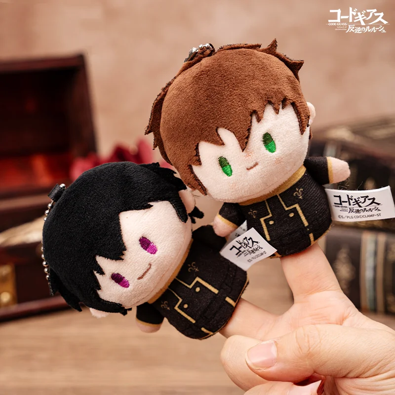 

Anime Code Geass Lelouch Of The Rebellion 10cm Plush Finger Puppets C.C. Lelouch Anime Character Collectible Bag Charms Doll Toy