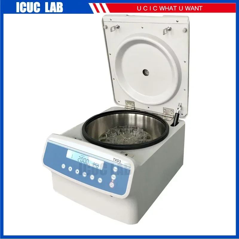 Máquina de centrífuga de laboratório de esfregaço de célula Cytospins de baixa velocidade de mesa Centrífuga de esfregaço celular TXD3