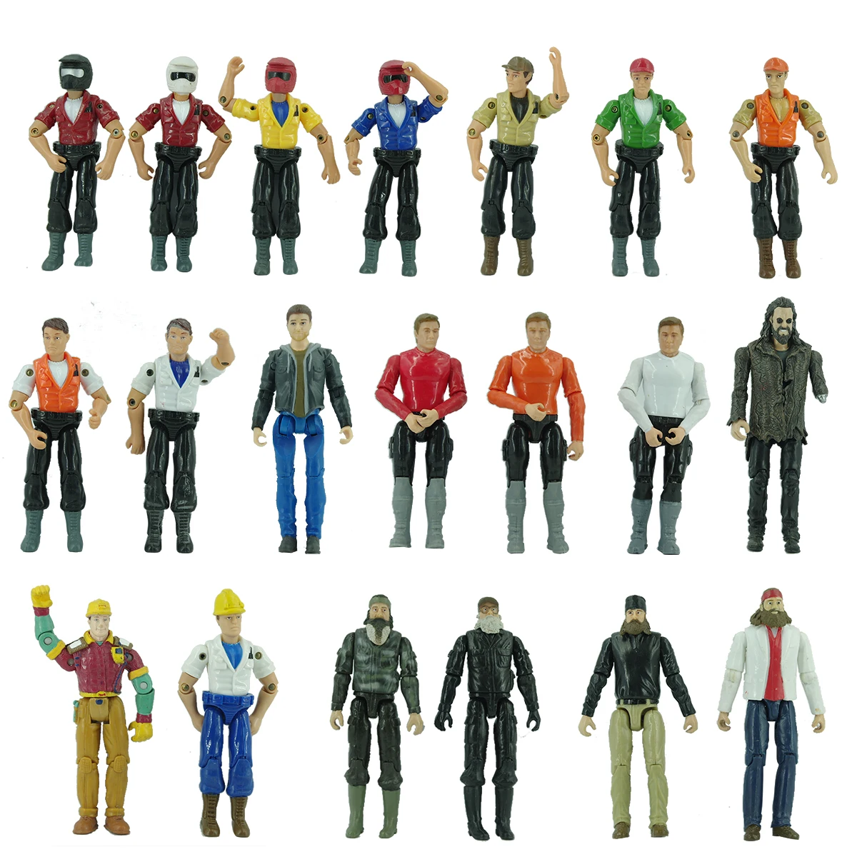 Plastic Driver Doll Model Of Various Sizes For RC Construction Model Drivers' Cabs Settings