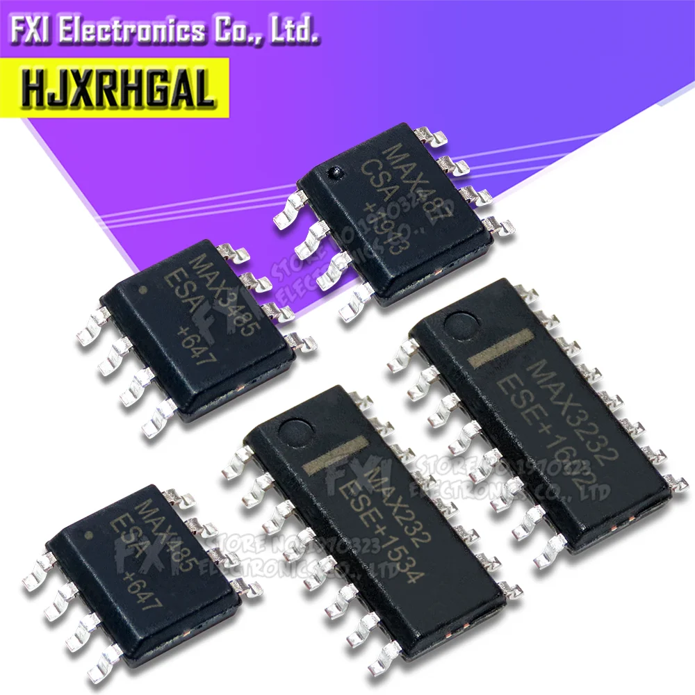 10 sztuk MAX202CSE MAX232CSE MAX3232CSE MAX3485ESA MAX485ESA MAX487CSA SMD MAX202 MAX232 MAX3232 MAX3485 MAX485 MAX487 SOP