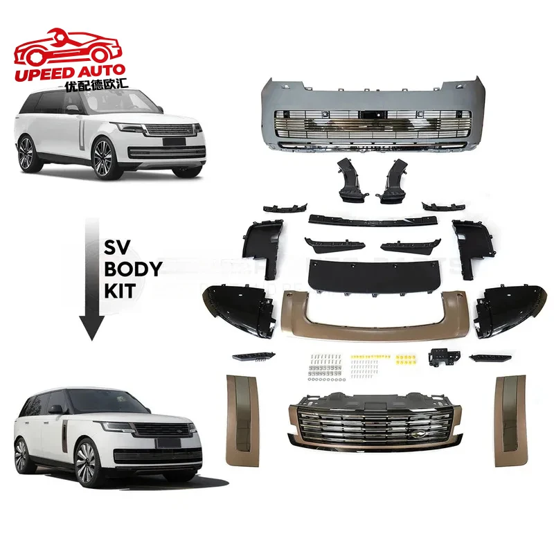 

Suitable for Customized Facelift Sv Style Conversion Car Body Kit Front Grille Bumper Land 2023 Range Rover Vog