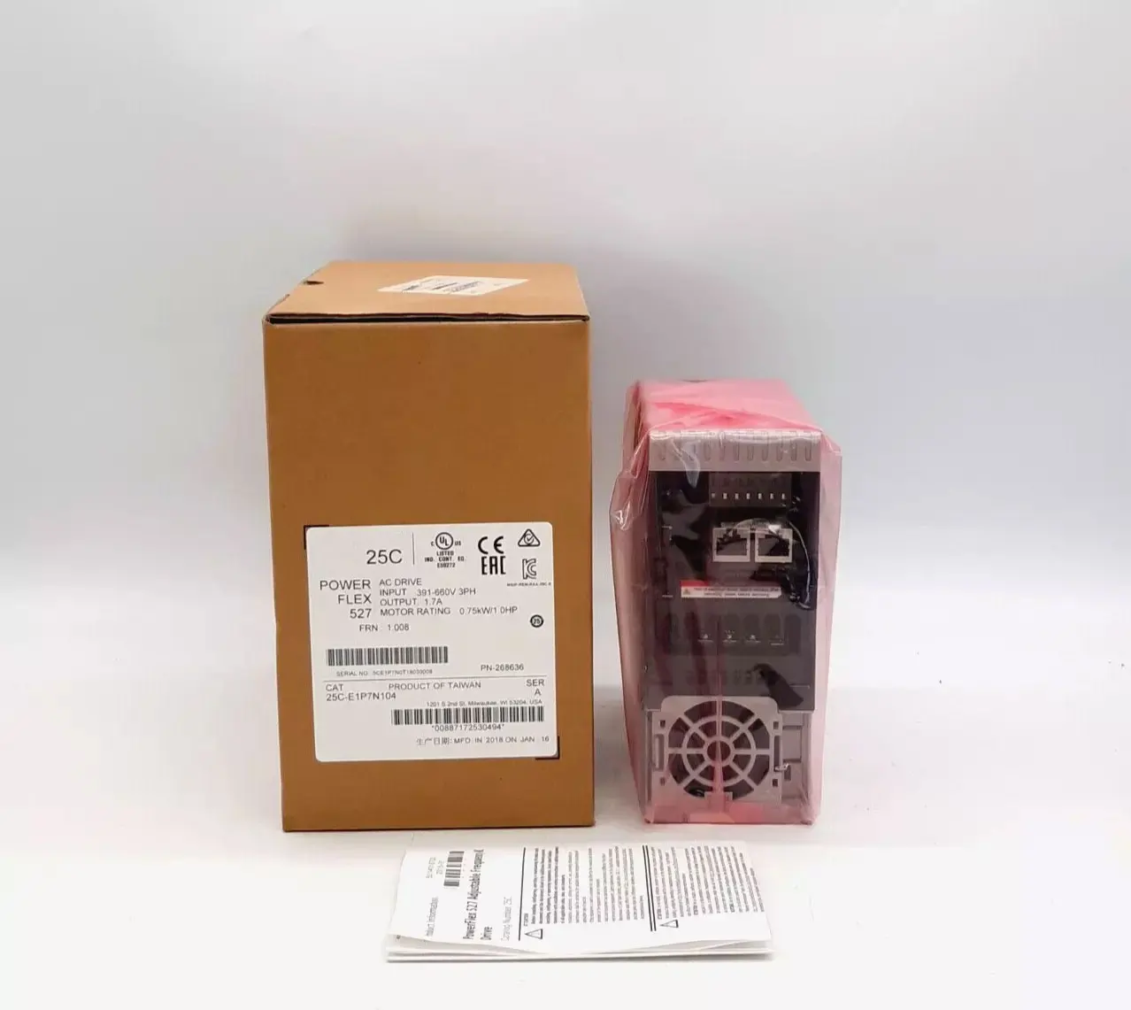 

Brand New 25C-E0P9N104 25C-E1P7N104 25C-E3P0N104 25C-E4P2N104 25C-E6P6N104 25C-E9P9N104 Warrently One-year