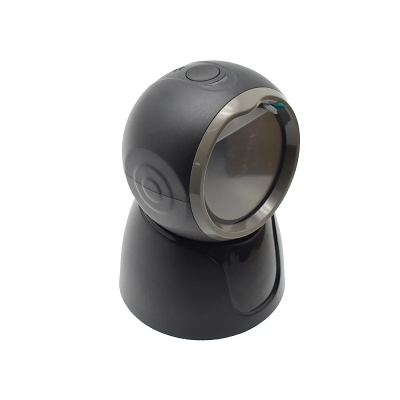 Wireless and Bluetooth Desk 2D Omni Directional Barcode Scanner with Battery