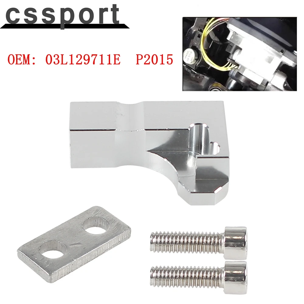 

P2015 03L129711E Intake Manifold Repair Bracket For Volkswagen 2.0 TDI CR Inlet Aluminium Manifold Flap V157 Actuator Motor Kit