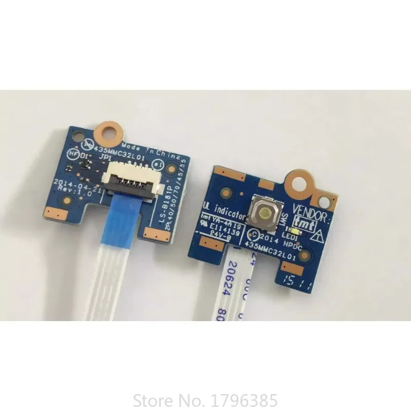 

NEW Switch Button Board for HP 440 G2 450 455 470 G2 Power Switch Panel LS-B181P