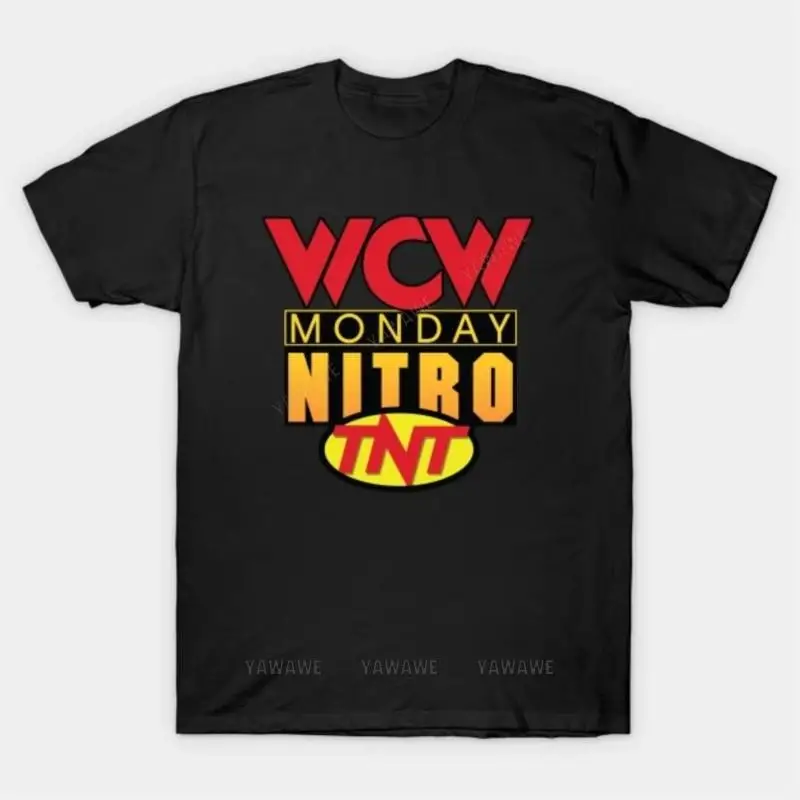 

Brand fashion t-shirt Summer Tee shirt For Men WCW Monday Nitro T Shirt unisex casual short sleeve funny print tee beach tshirts