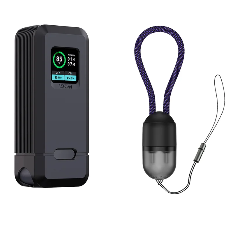 

Силиконовый чехол SIKAI для Anker Prime 130 Вт Power Bank TF/SIM-карта PIN для хранения, дорожный чехол, сумка для хранения, аксессуары
