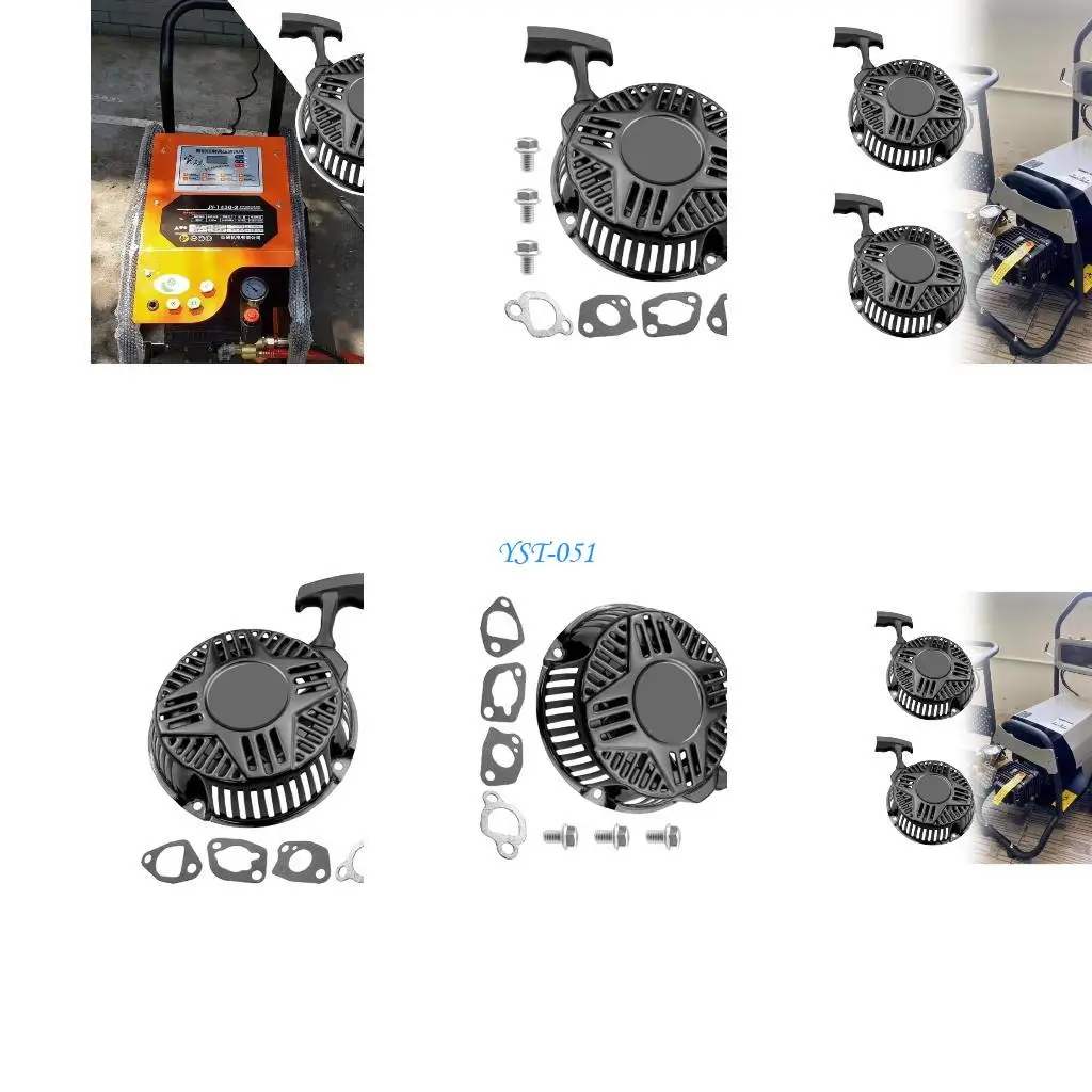

E15A Universal Fit Pressure Washer Starter Mechanism Heavy Duty Materials Reliable Performances