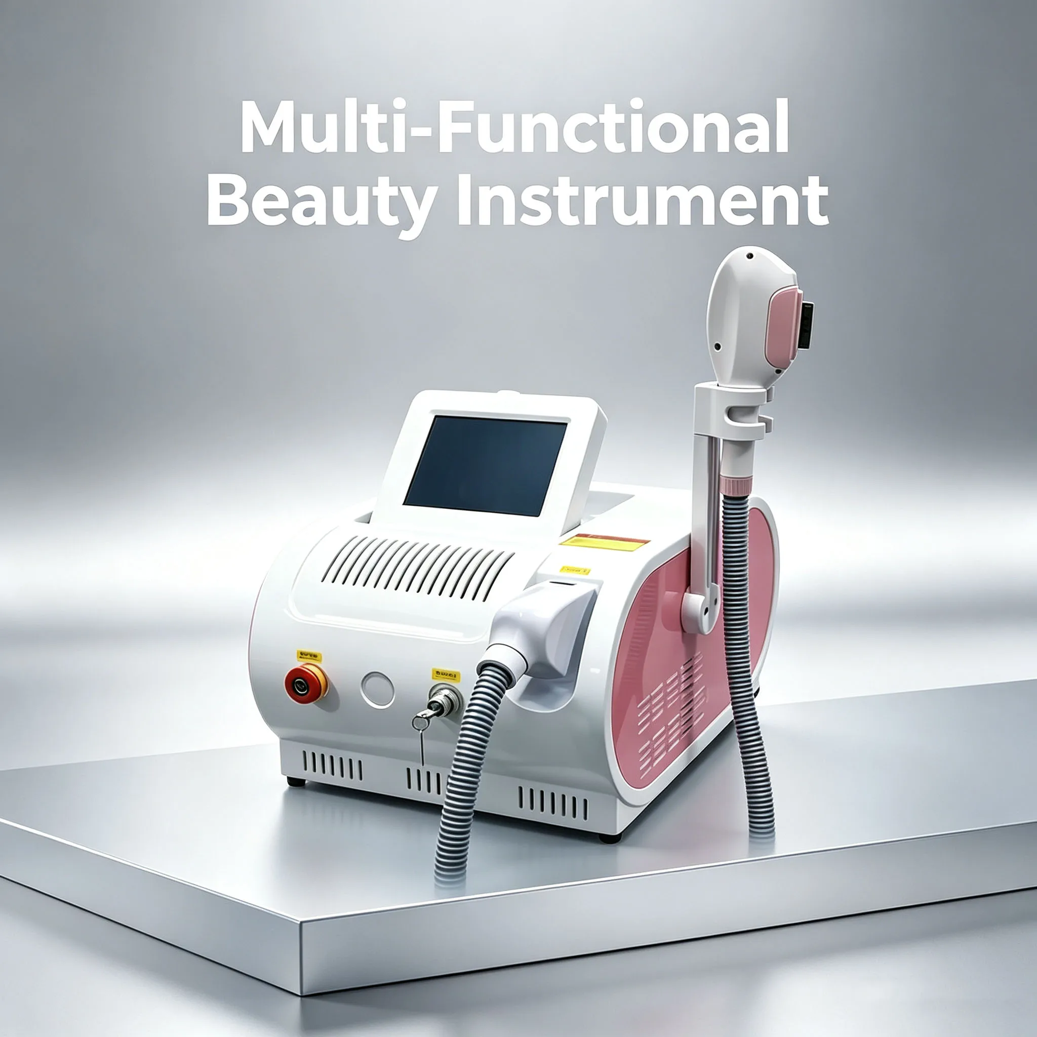Desktop Convenient Single Handle Magnetic Light Skin Rejuvenation and Whitening Multifunctional Instrument