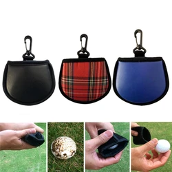 Golf Ball Cleaner Bag Waterproof Golf Ball Washer Pocket Golf Ball Washer Pocket Dropshipping