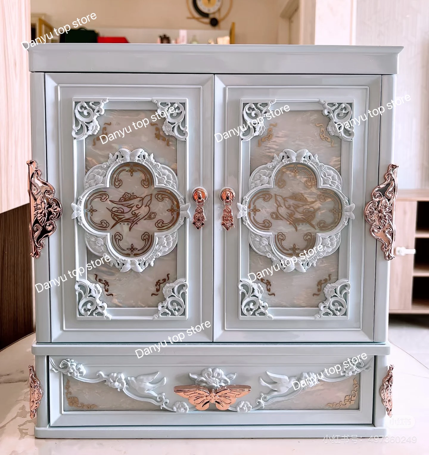 

Flower Knows ledge Midsummer Night Storage Box Cosmetics Storage Cabinet