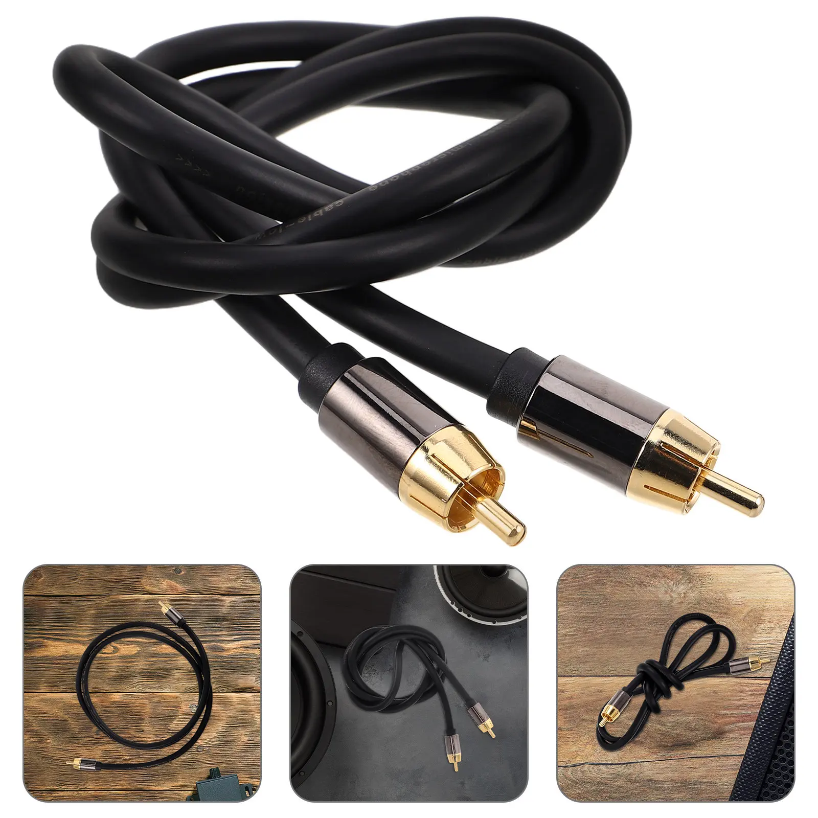 

Coaxial Digital Audio Cable for Rca Stereo Video Connection High-Fidelity Signal Transmission Car Audio Systems