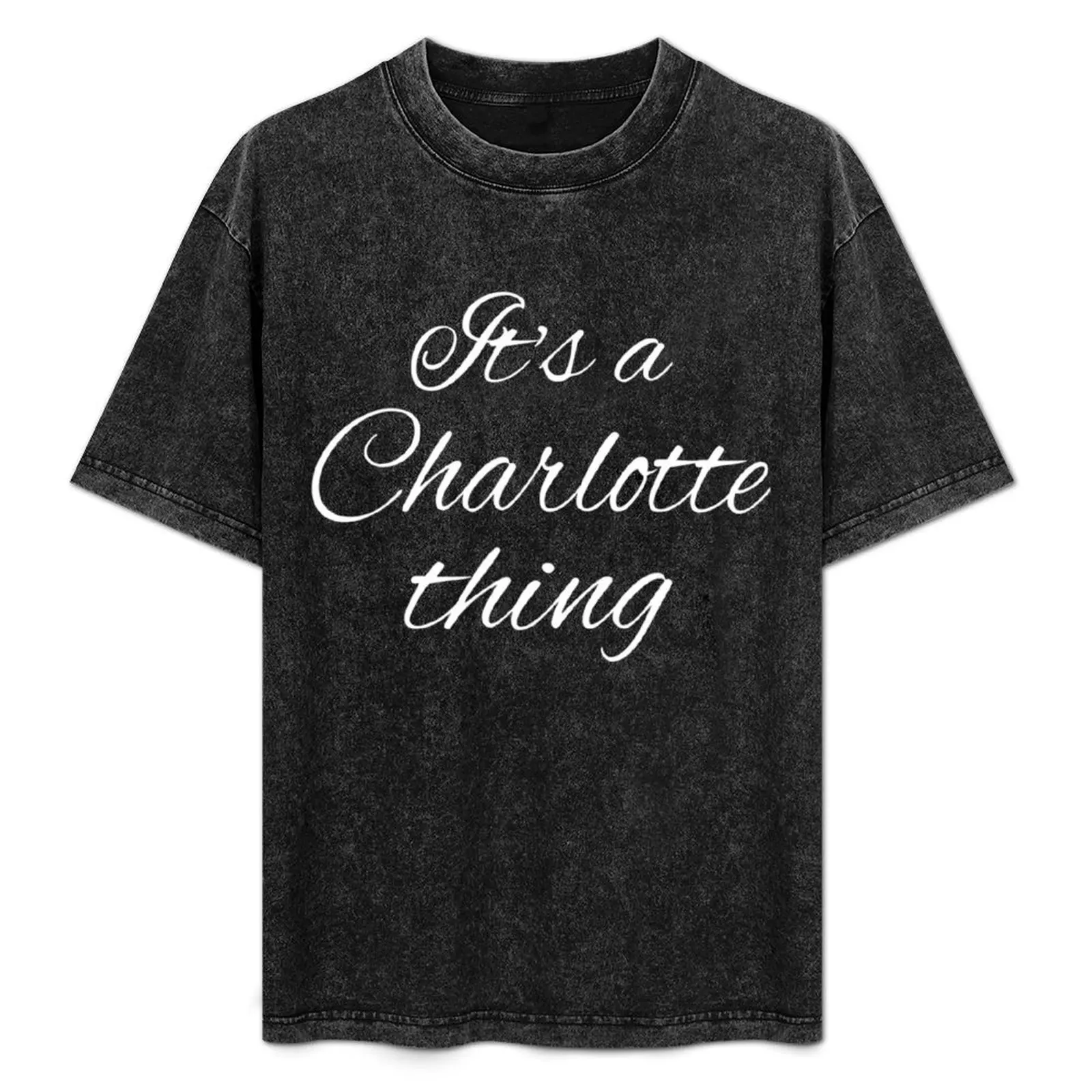 

It's A Charlotte Thing' funny women girl baby name idea T-Shirt Trend Art Print T-Shirt